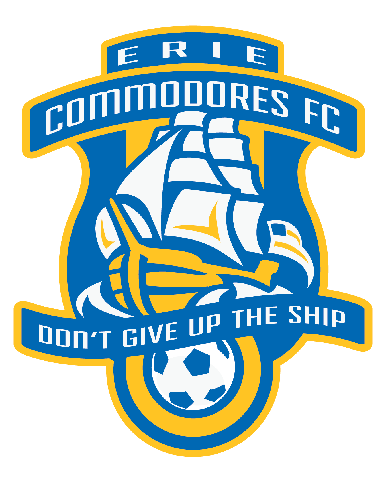 Erie Commodores Logo Web2024
