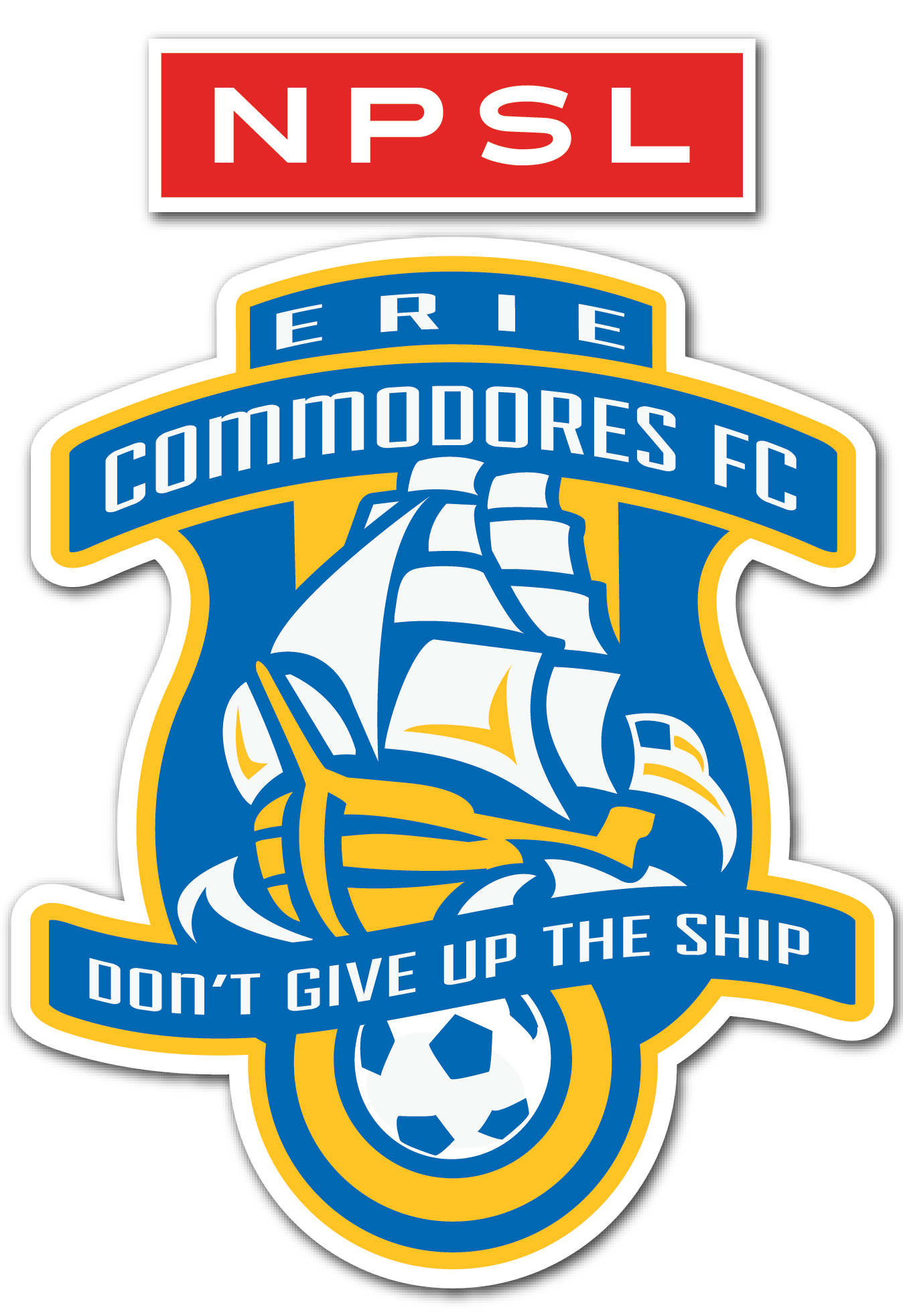 Erie Commodores FC NPSL Logo 2025