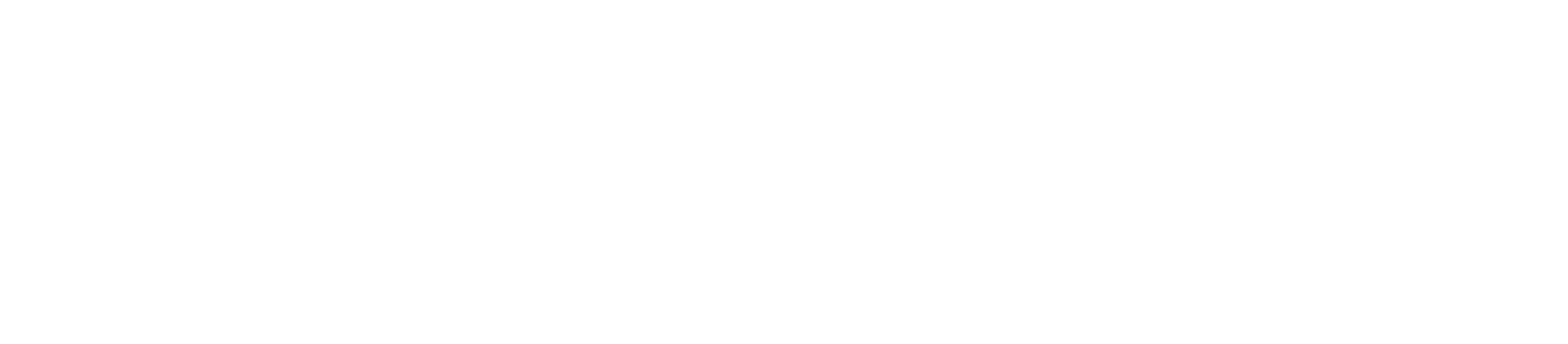 LECOM logo White